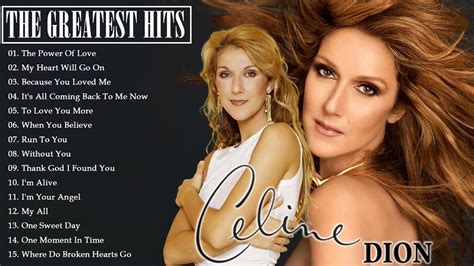 best celine dion power ballads|celeine dion songs.